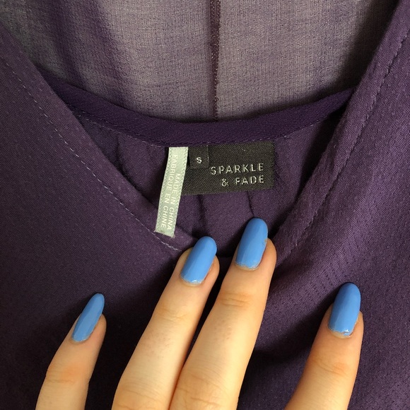 3/$20 | button-up trendy blouse by Sparkle & Fade - Picture 4 of 7